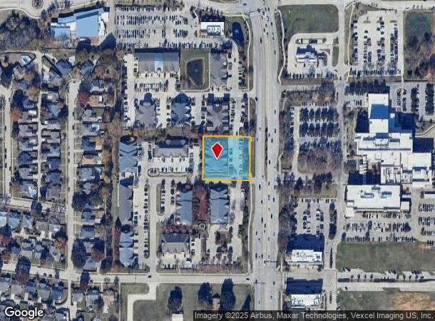 4401 Long Prairie Rd, Flower Mound, TX Parcel Map