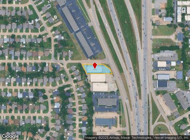  1821 N Moore Ave, Moore, OK Parcel Map