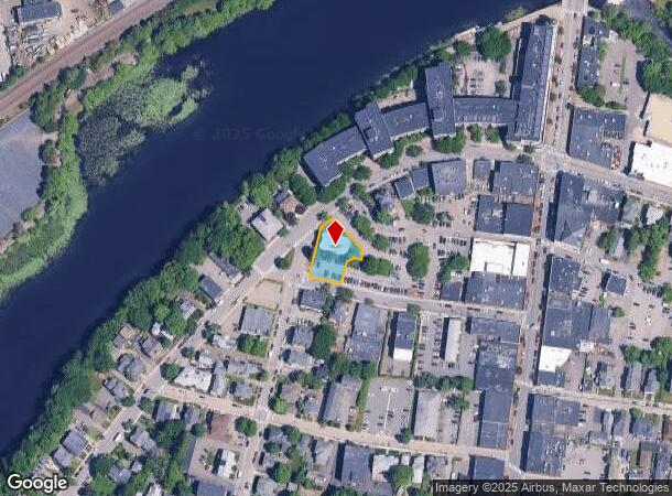  4 Adams St, Waltham, MA Parcel Map