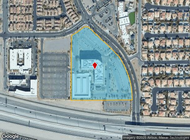  6605 Grand Montecito Pky, Las Vegas, NV Parcel Map