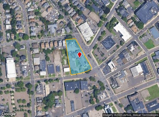  734 Fairfield Ave, Bridgeport, CT Parcel Map