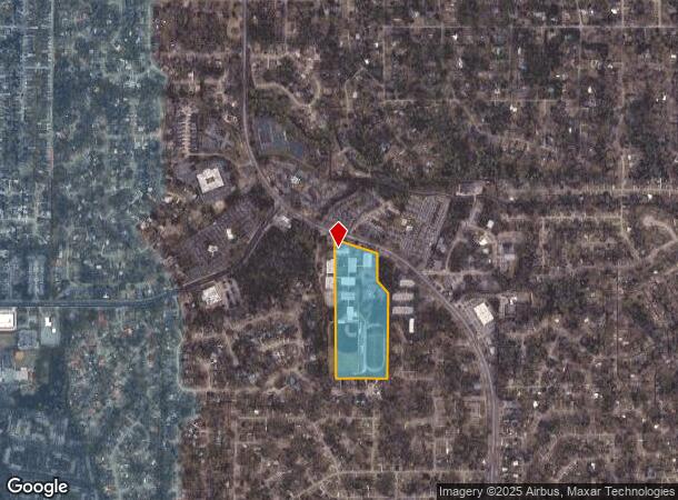  1400 S University Blvd, Mobile, AL Parcel Map