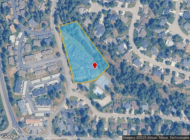 8200 N Loch Haven Dr, Hayden, ID Parcel Map