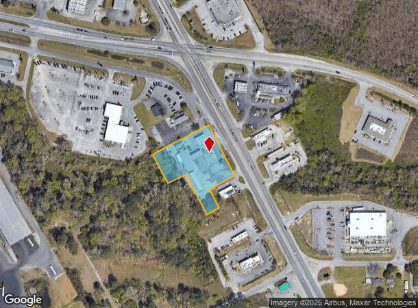 1504 S Main St, Darlington, SC Parcel Map