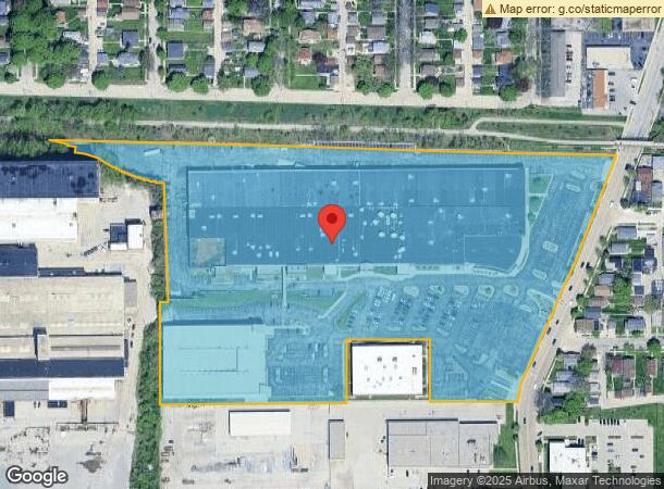  807 S 60Th St, Milwaukee, WI Parcel Map