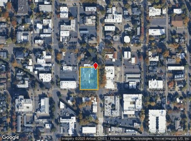 1550 Oak St, Eugene, OR Parcel Map