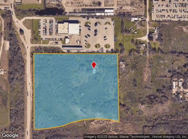 Huffines Blvd, The Colony, TX Parcel Map