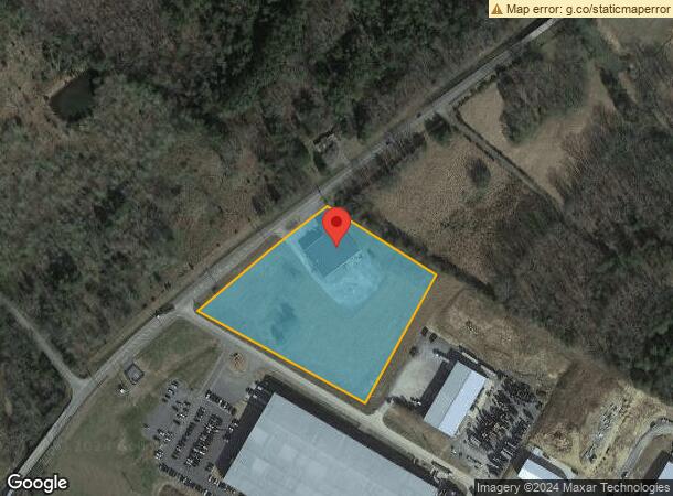  501 Airport Rd W, Fort Payne, AL Parcel Map