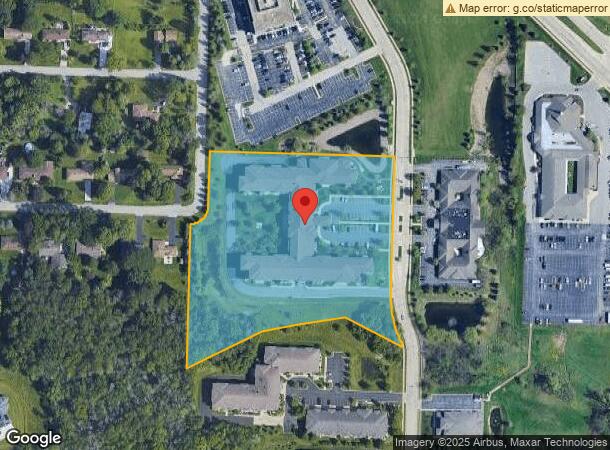  W129n6889 Northfield Dr, Menomonee Falls, WI Parcel Map