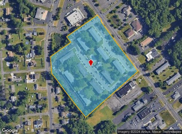  1350 Woodbourne Rd, Levittown, PA Parcel Map