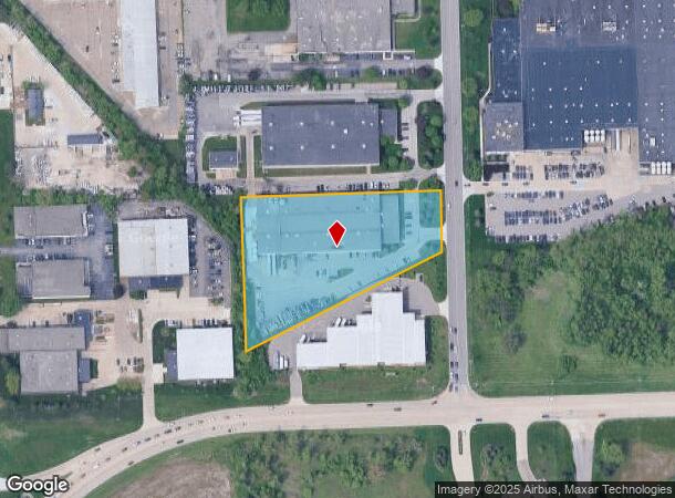  42155 Merrill Rd, Sterling Heights, MI Parcel Map