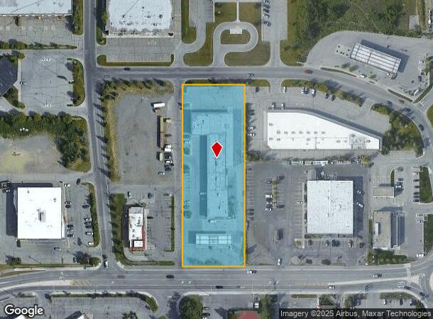  1211 Huffman Rd, Anchorage, AK Parcel Map