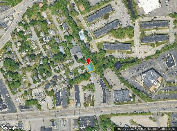  21 Walsh St, Framingham, MA Parcel Map