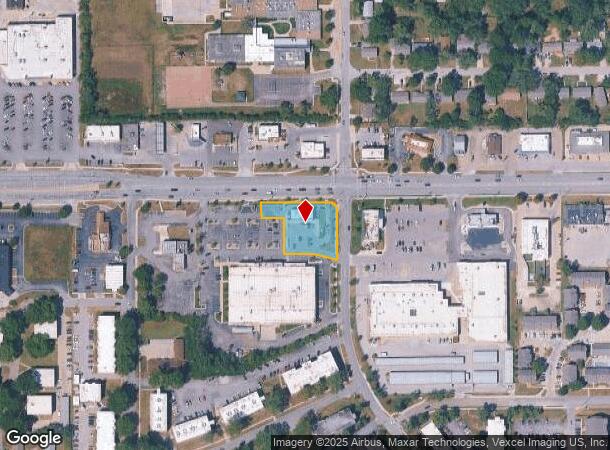  1731 W 23Rd St, Lawrence, KS Parcel Map