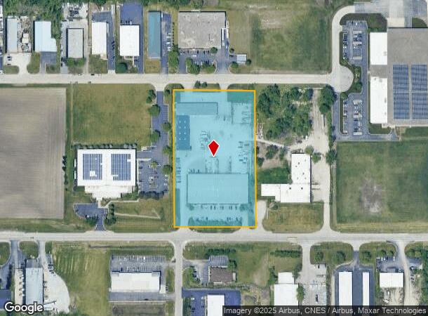  210 W Ontario St, Frankfort, IL Parcel Map