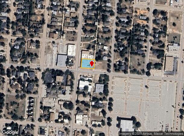  1226 N 8Th St, Abilene, TX Parcel Map