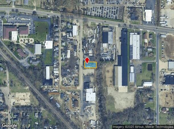  1211 Fulford St, Kalamazoo, MI Parcel Map
