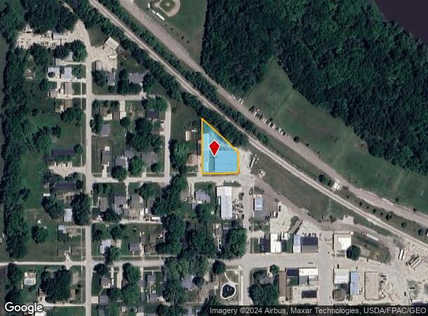  601 Main St, Van Meter, IA Parcel Map