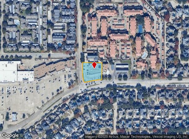  4805 Frankford Rd, Dallas, TX Parcel Map