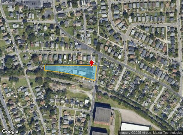  1800 Willow Spring Rd, Dundalk, MD Parcel Map