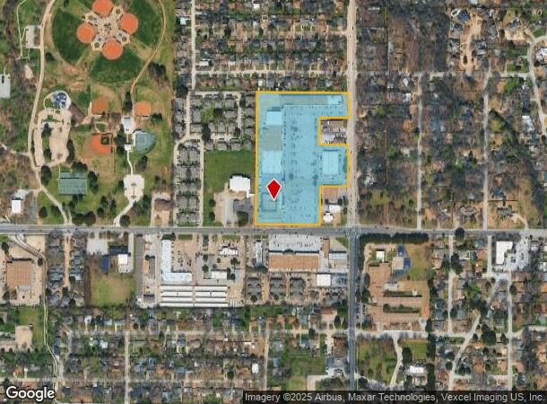 1701 W Randol Mill Rd, Arlington, TX Parcel Map