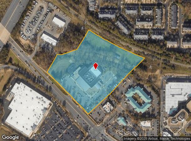  12196 Sunset Hills Rd, Reston, VA Parcel Map