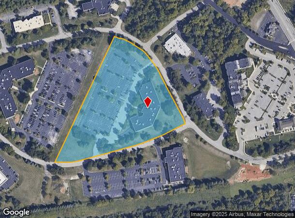  20 General Warren Blvd, Malvern, PA Parcel Map