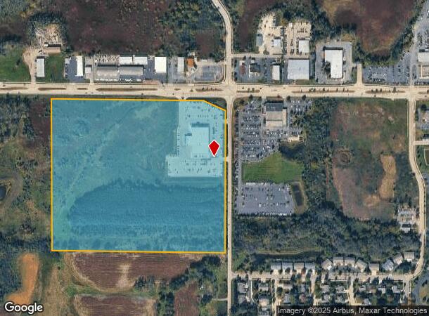  3215 W Washington St, West Bend, WI Parcel Map