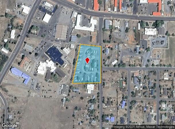 111 S Papago St, Springerville, AZ Parcel Map