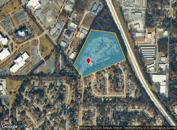 1400 Boxwood Blvd, Columbus, GA Parcel Map