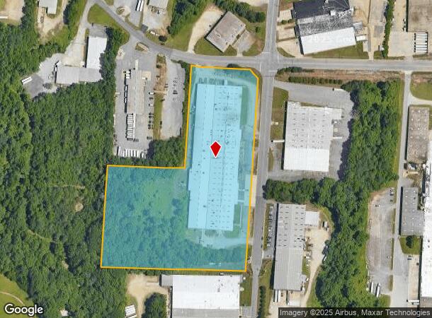  2400 Shore St, High Point, NC Parcel Map