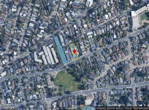 1339 Rose St, Berkeley, CA Parcel Map