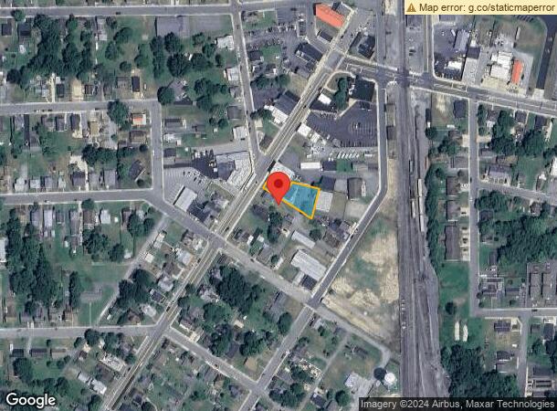  42 Commerce St, Harrington, DE Parcel Map