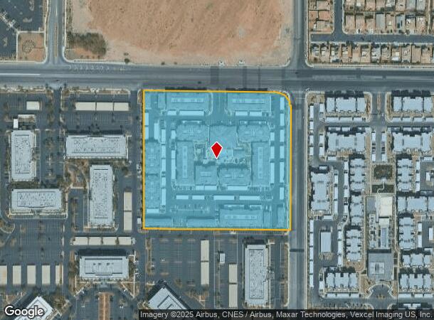 8251 W Sunset Rd, Las Vegas, NV Parcel Map