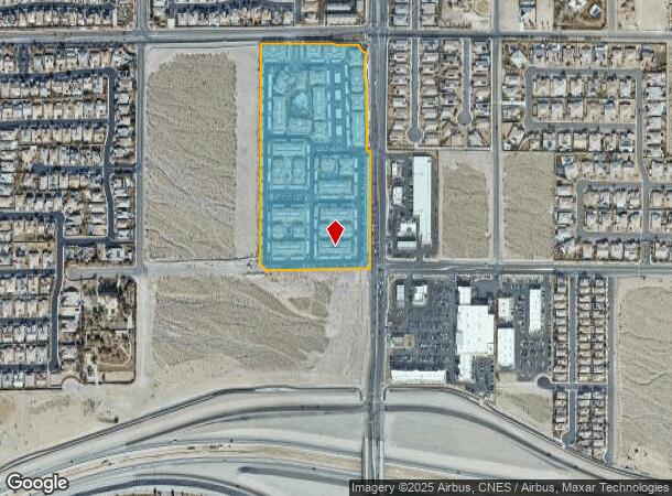  10151 Dorrell Ln, Las Vegas, NV Parcel Map