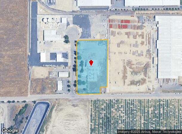  1486 S Industrial Way, Kerman, CA Parcel Map