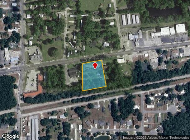  584 W Macclenny Ave, Macclenny, FL Parcel Map