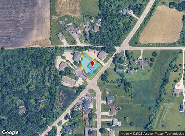  8905 Nelson Ct, Waterford, WI Parcel Map