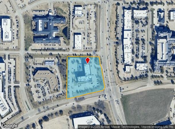8201 Preston Rd, Plano, TX Parcel Map