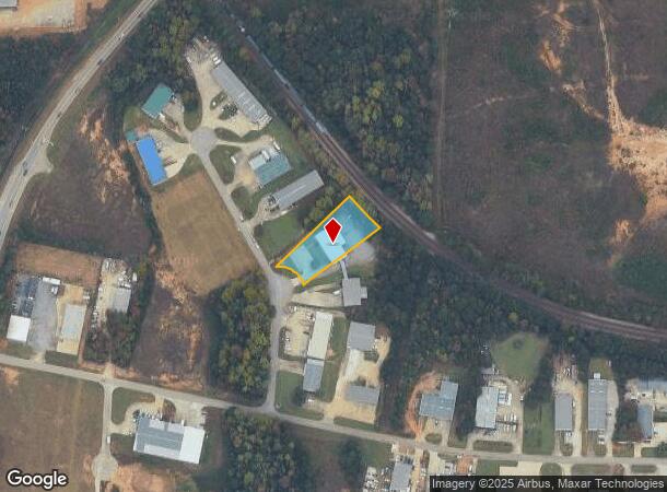  104 Corporate Park East Ct, Lagrange, GA Parcel Map