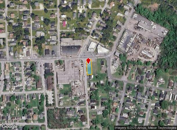 2513 Sparrows Point Rd, Sparrows Point, MD Parcel Map