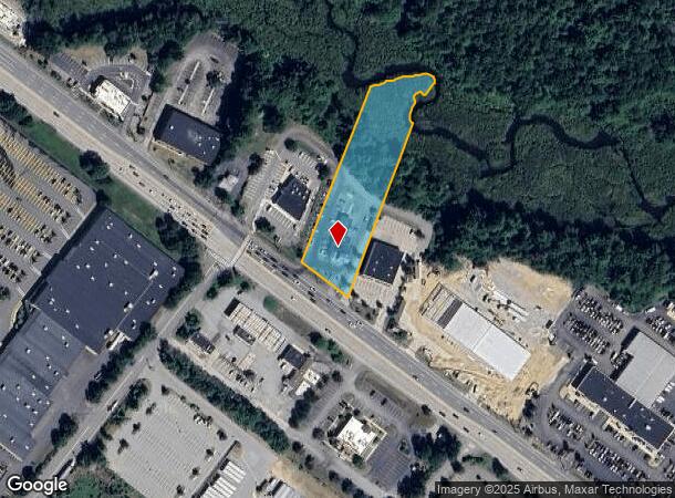  607 Amherst St, Nashua, NH Parcel Map