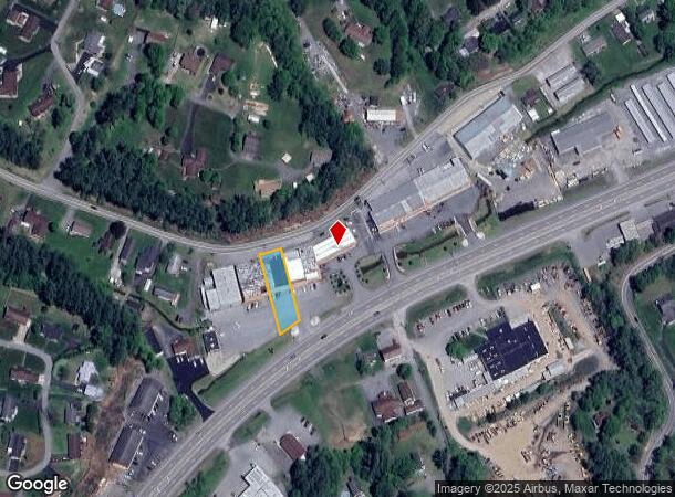  1299 Robert C Byrd Dr, Crab Orchard, WV Parcel Map