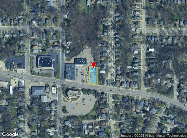  1614 W Main St, Kalamazoo, MI Parcel Map
