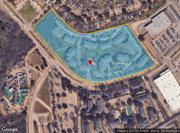 6202 Duck Creek Dr, Garland, TX Parcel Map