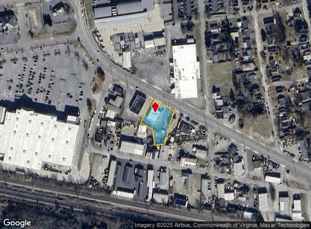 724 W 4Th St, Salem, VA Parcel Map