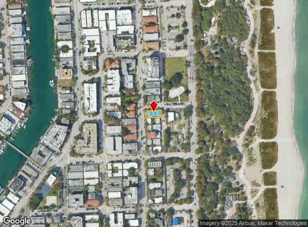  8143 Harding Ave, Miami Beach, FL Parcel Map