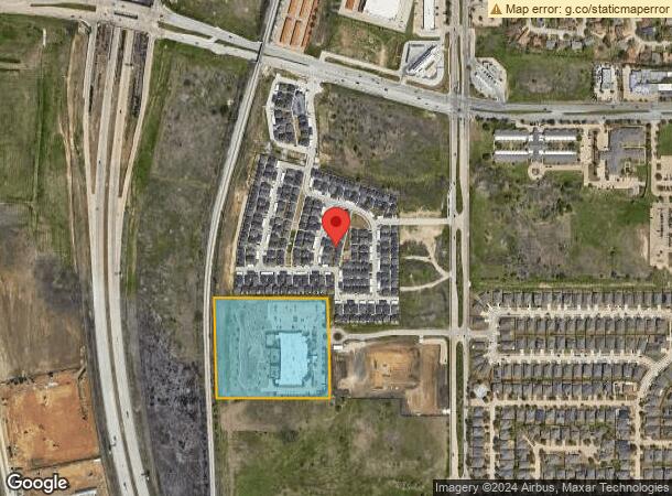  5560 Mesa Springs Dr, Fort Worth, TX Parcel Map