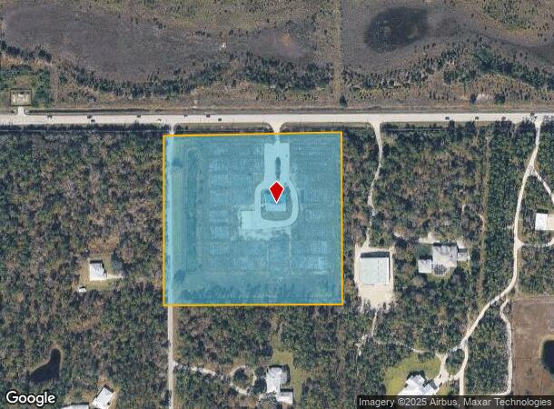 17660 Corkscrew Rd, Estero, FL Parcel Map