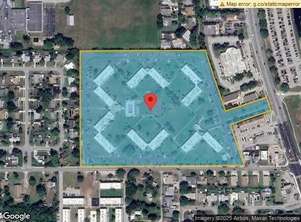  1155 N Courtenay Pky, Merritt Island, FL Parcel Map